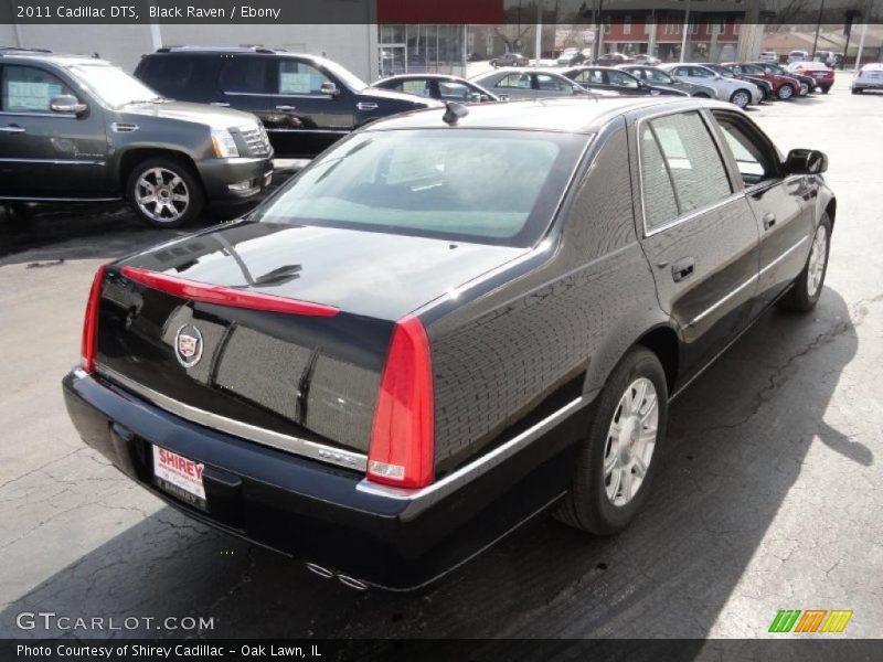 Black Raven / Ebony 2011 Cadillac DTS