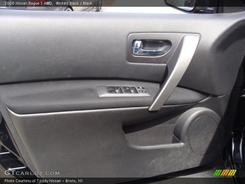 Wicked Black / Black 2008 Nissan Rogue S AWD
