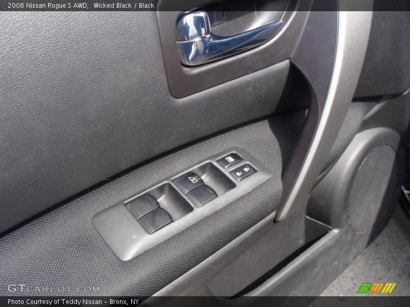 Wicked Black / Black 2008 Nissan Rogue S AWD