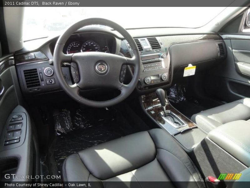 Black Raven / Ebony 2011 Cadillac DTS