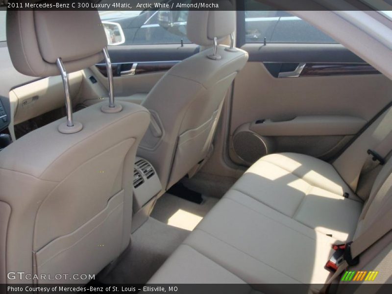 Arctic White / Almond/Mocha 2011 Mercedes-Benz C 300 Luxury 4Matic