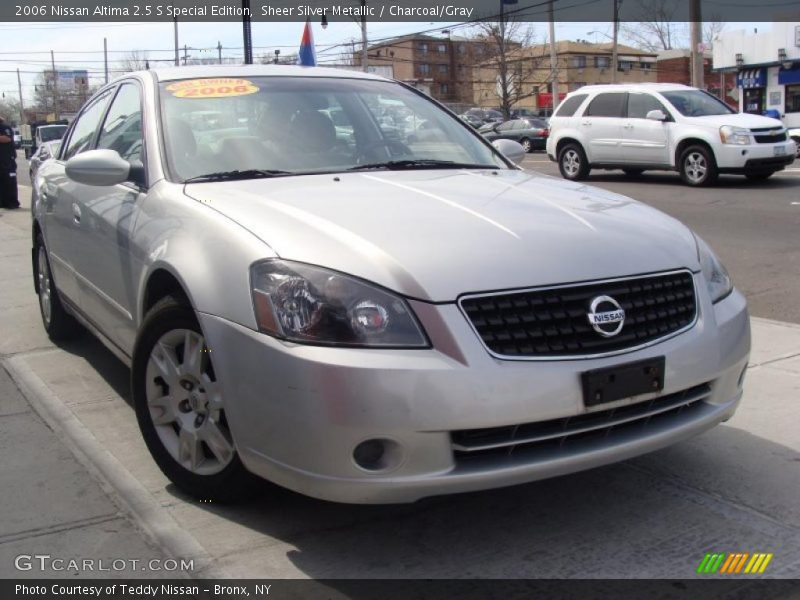 Sheer Silver Metallic / Charcoal/Gray 2006 Nissan Altima 2.5 S Special Edition