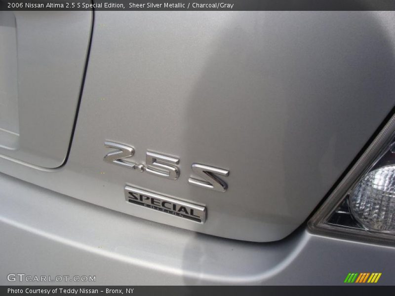 Sheer Silver Metallic / Charcoal/Gray 2006 Nissan Altima 2.5 S Special Edition