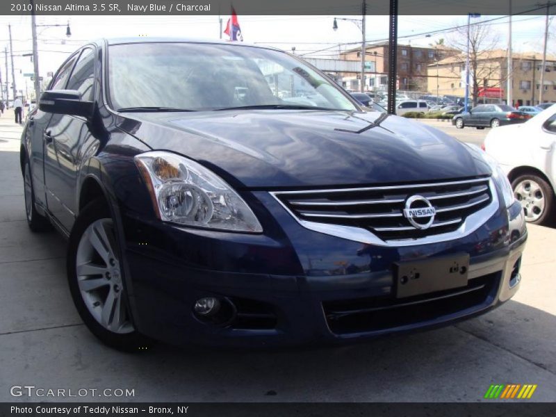 Navy Blue / Charcoal 2010 Nissan Altima 3.5 SR