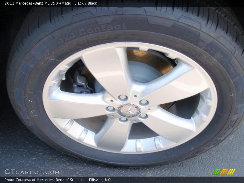 Black / Black 2011 Mercedes-Benz ML 350 4Matic