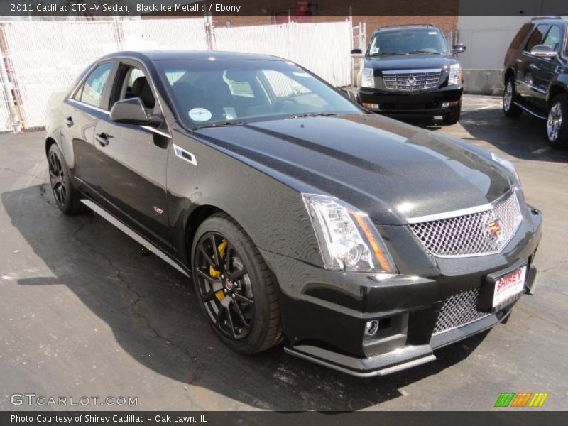 Front 3/4 View of 2011 CTS -V Sedan