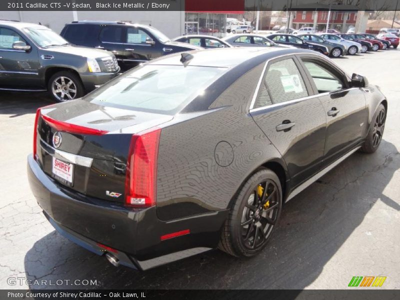  2011 CTS -V Sedan Black Ice Metallic