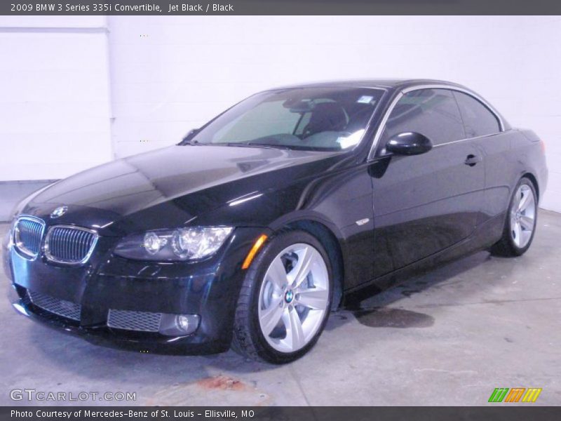 Jet Black / Black 2009 BMW 3 Series 335i Convertible