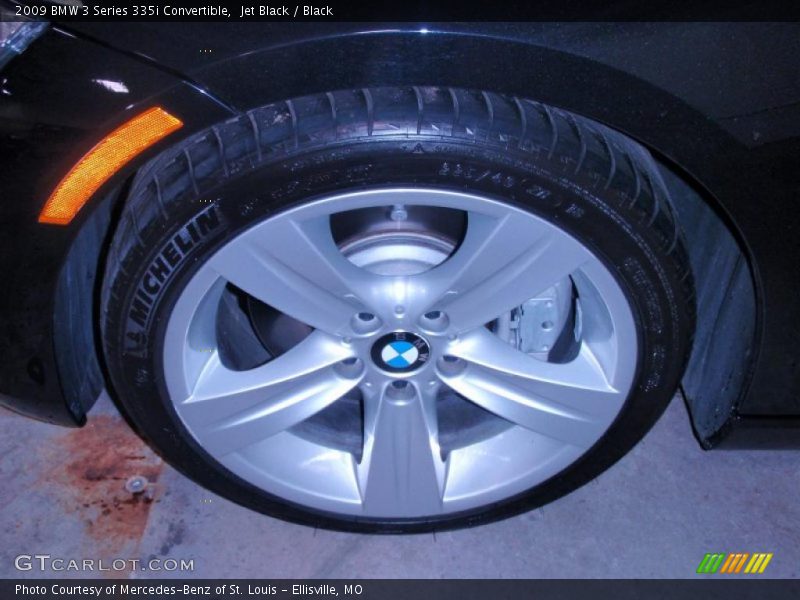 Jet Black / Black 2009 BMW 3 Series 335i Convertible