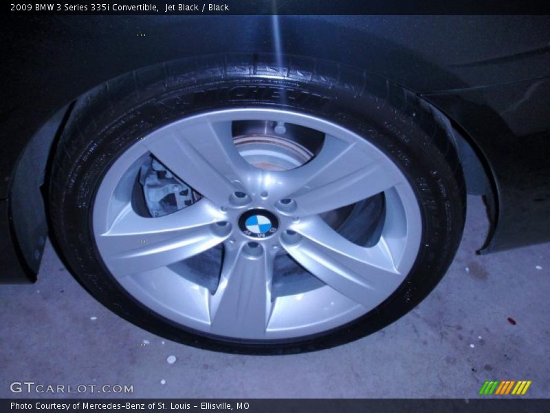 Jet Black / Black 2009 BMW 3 Series 335i Convertible