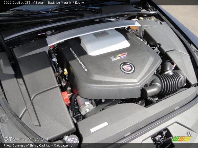  2011 CTS -V Sedan Engine - 6.2 Liter Supercharged OHV 16-Valve V8