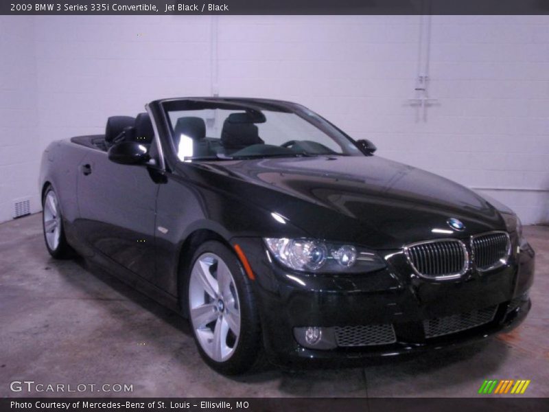 Jet Black / Black 2009 BMW 3 Series 335i Convertible