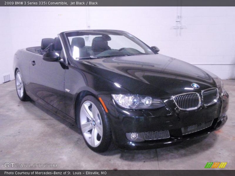 Jet Black / Black 2009 BMW 3 Series 335i Convertible