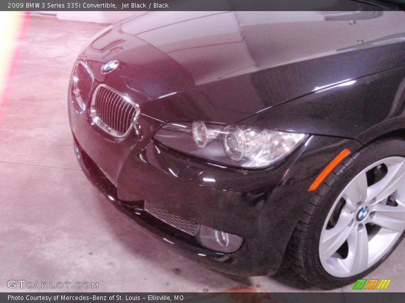 Jet Black / Black 2009 BMW 3 Series 335i Convertible