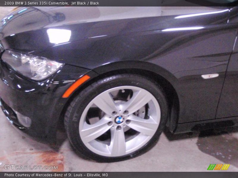 Jet Black / Black 2009 BMW 3 Series 335i Convertible