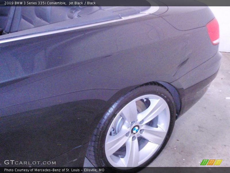 Jet Black / Black 2009 BMW 3 Series 335i Convertible