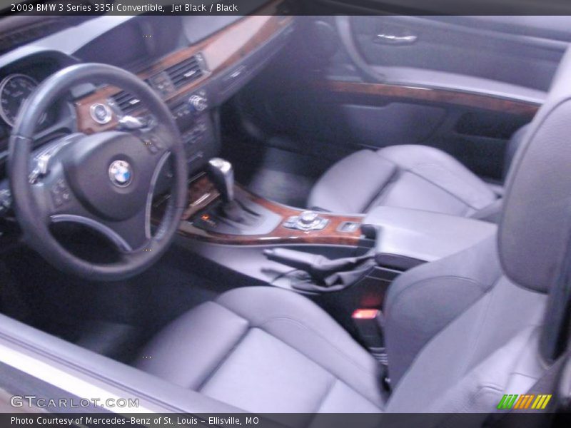 Jet Black / Black 2009 BMW 3 Series 335i Convertible