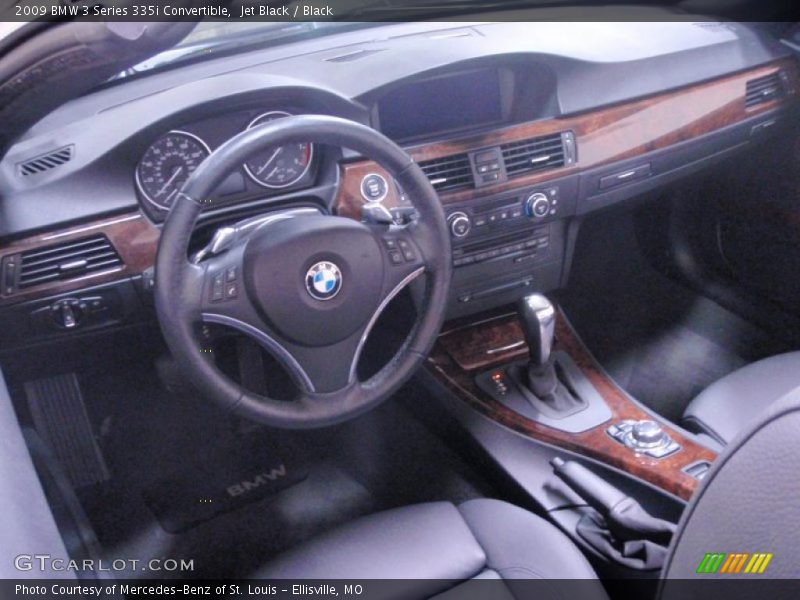 Jet Black / Black 2009 BMW 3 Series 335i Convertible