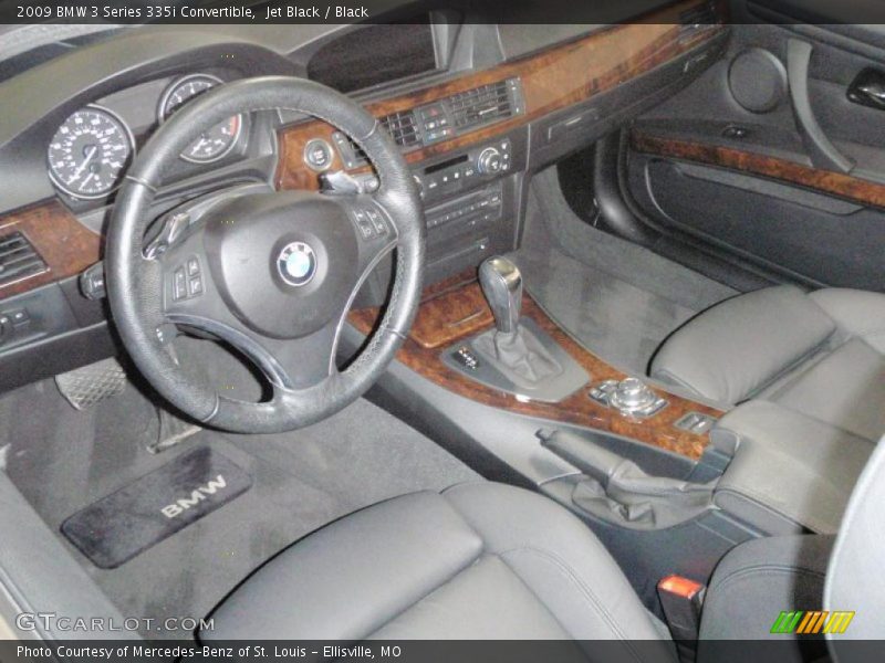 Jet Black / Black 2009 BMW 3 Series 335i Convertible