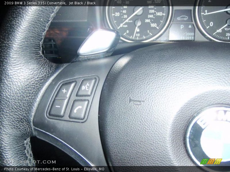 Jet Black / Black 2009 BMW 3 Series 335i Convertible