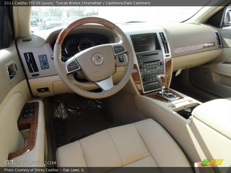 Cashmere/Dark Cashmere Interior - 2011 STS V6 Luxury 
