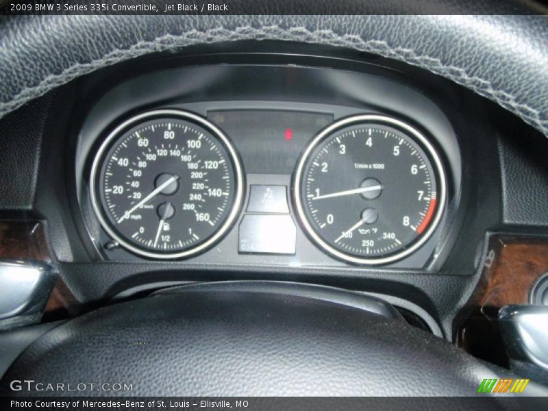 Jet Black / Black 2009 BMW 3 Series 335i Convertible