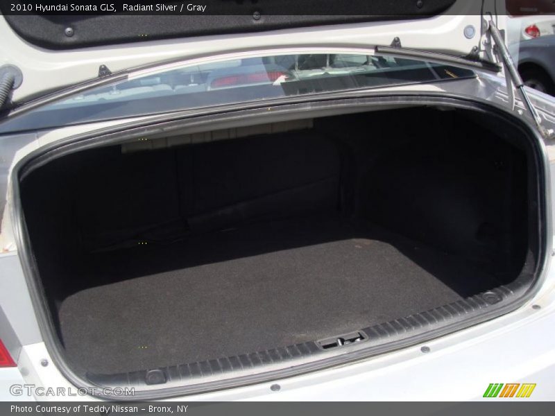 Radiant Silver / Gray 2010 Hyundai Sonata GLS
