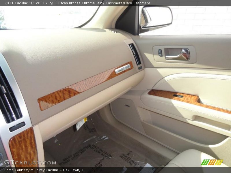 Tuscan Bronze ChromaFlair / Cashmere/Dark Cashmere 2011 Cadillac STS V6 Luxury