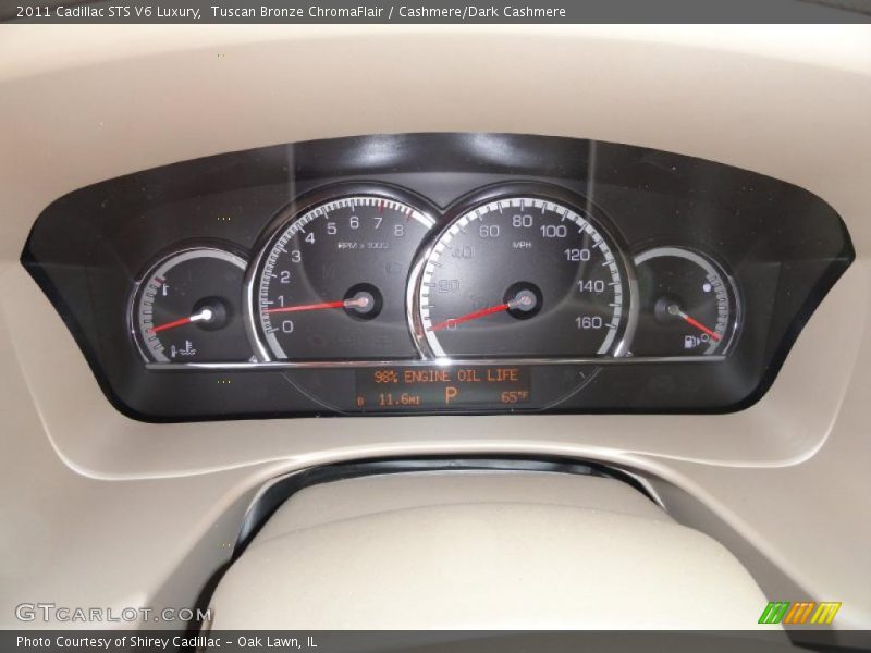  2011 STS V6 Luxury V6 Luxury Gauges