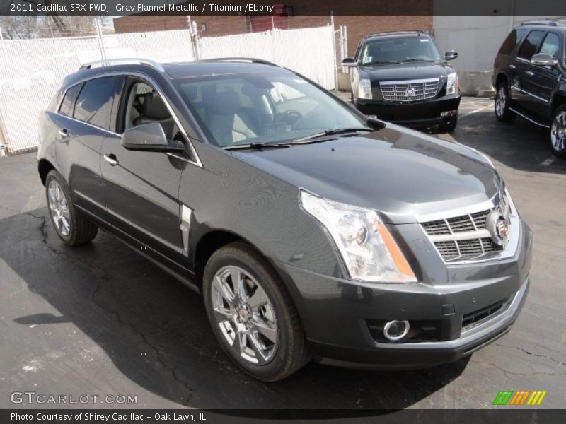 Gray Flannel Metallic / Titanium/Ebony 2011 Cadillac SRX FWD