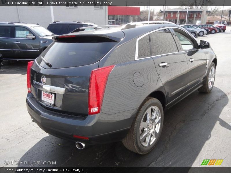 Gray Flannel Metallic / Titanium/Ebony 2011 Cadillac SRX FWD