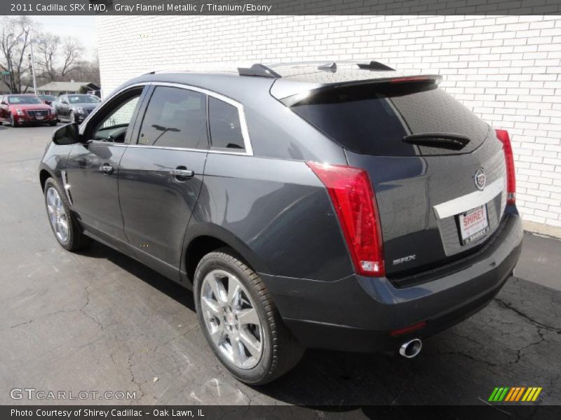 Gray Flannel Metallic / Titanium/Ebony 2011 Cadillac SRX FWD