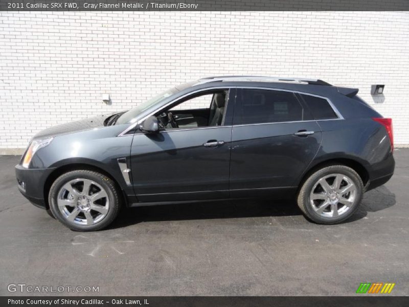 Gray Flannel Metallic / Titanium/Ebony 2011 Cadillac SRX FWD