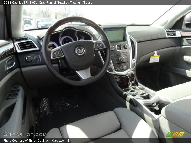 Gray Flannel Metallic / Titanium/Ebony 2011 Cadillac SRX FWD