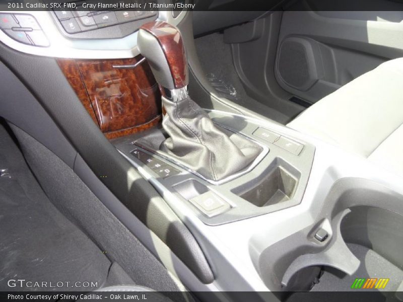 Gray Flannel Metallic / Titanium/Ebony 2011 Cadillac SRX FWD