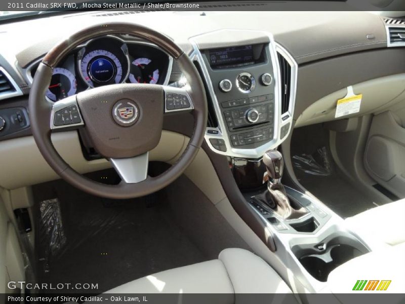 Mocha Steel Metallic / Shale/Brownstone 2011 Cadillac SRX FWD