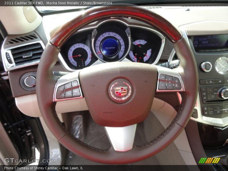 Mocha Steel Metallic / Shale/Brownstone 2011 Cadillac SRX FWD