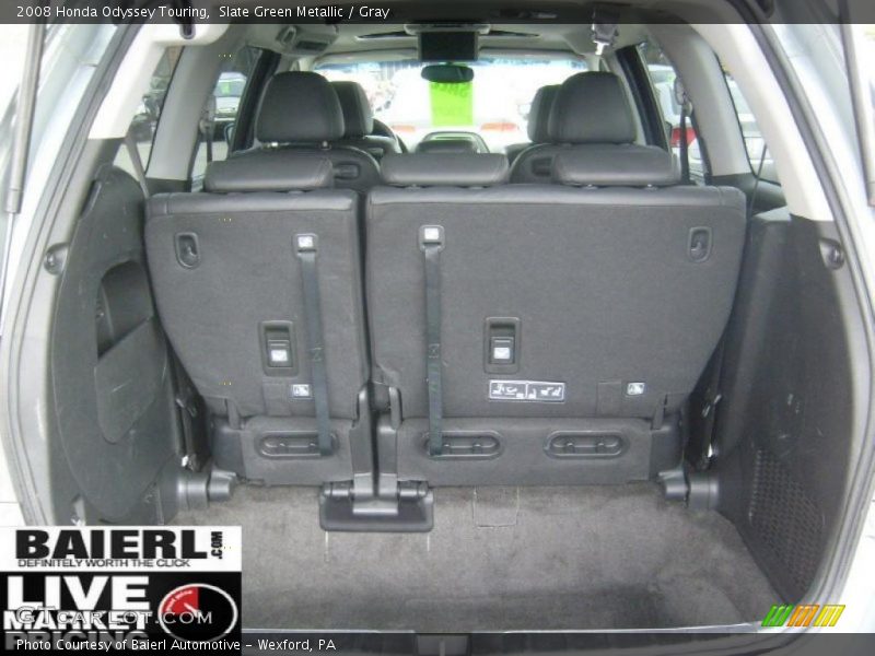 Slate Green Metallic / Gray 2008 Honda Odyssey Touring