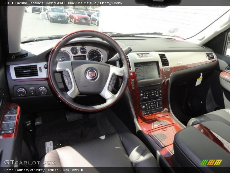 Dashboard of 2011 Escalade Hybrid AWD