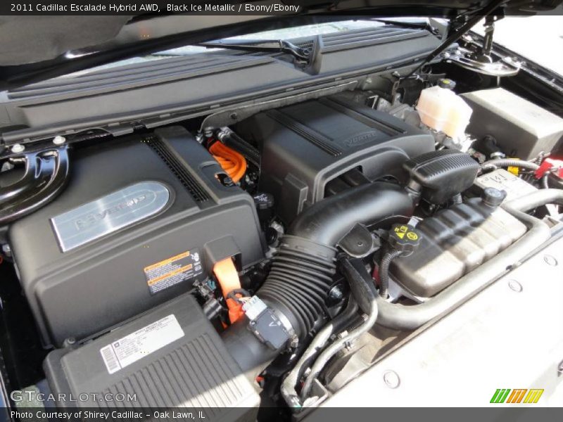  2011 Escalade Hybrid AWD Engine - 6.0 Liter H OHV 16-Valve VVT Flex-Fuel V8 Gasoline/Electric Hybrid