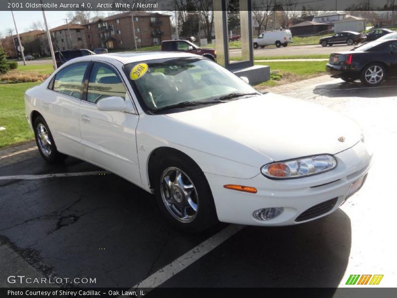 Arctic White / Neutral 2001 Oldsmobile Aurora 4.0