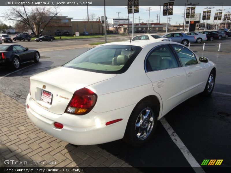 Arctic White / Neutral 2001 Oldsmobile Aurora 4.0