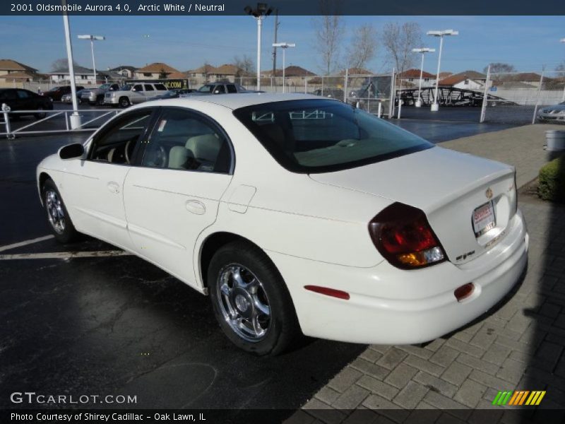 Arctic White / Neutral 2001 Oldsmobile Aurora 4.0