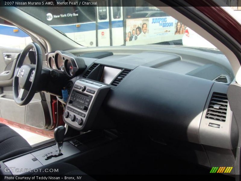Merlot Pearl / Charcoal 2007 Nissan Murano S AWD