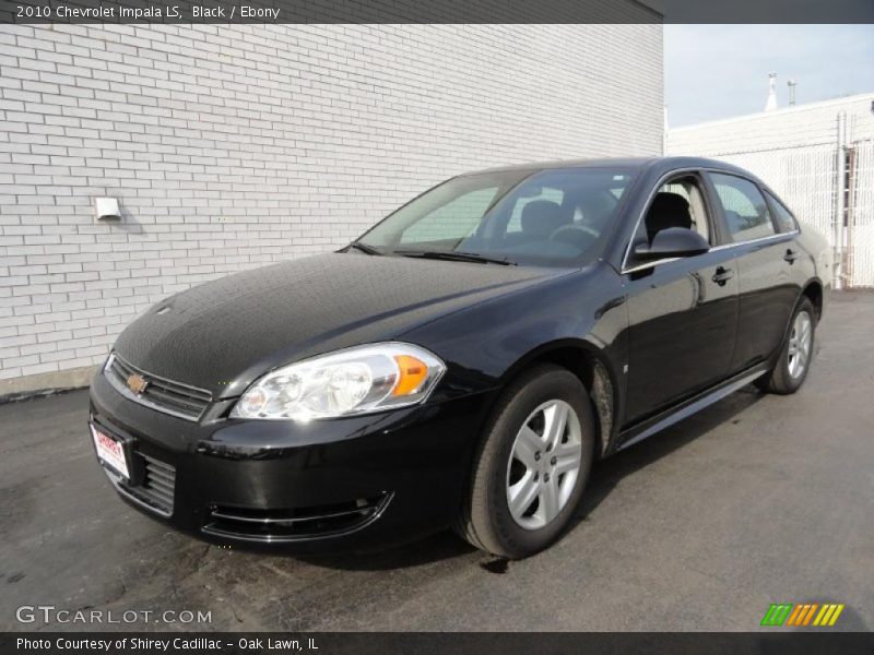 Black / Ebony 2010 Chevrolet Impala LS