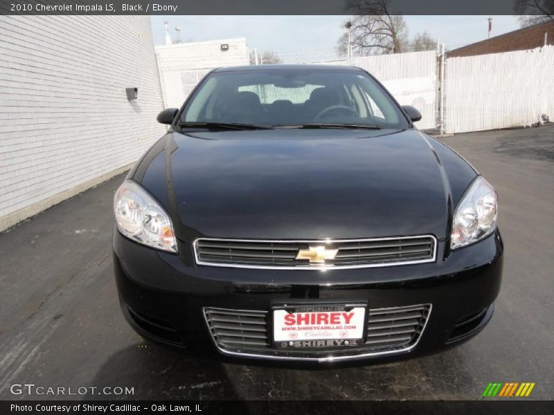 Black / Ebony 2010 Chevrolet Impala LS