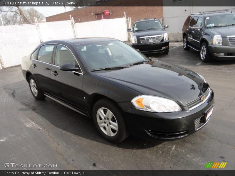 Black / Ebony 2010 Chevrolet Impala LS