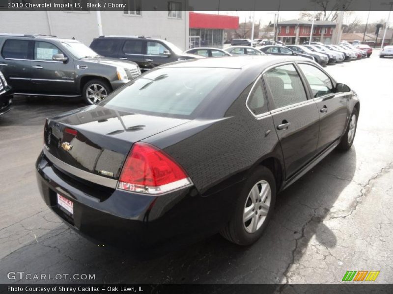Black / Ebony 2010 Chevrolet Impala LS