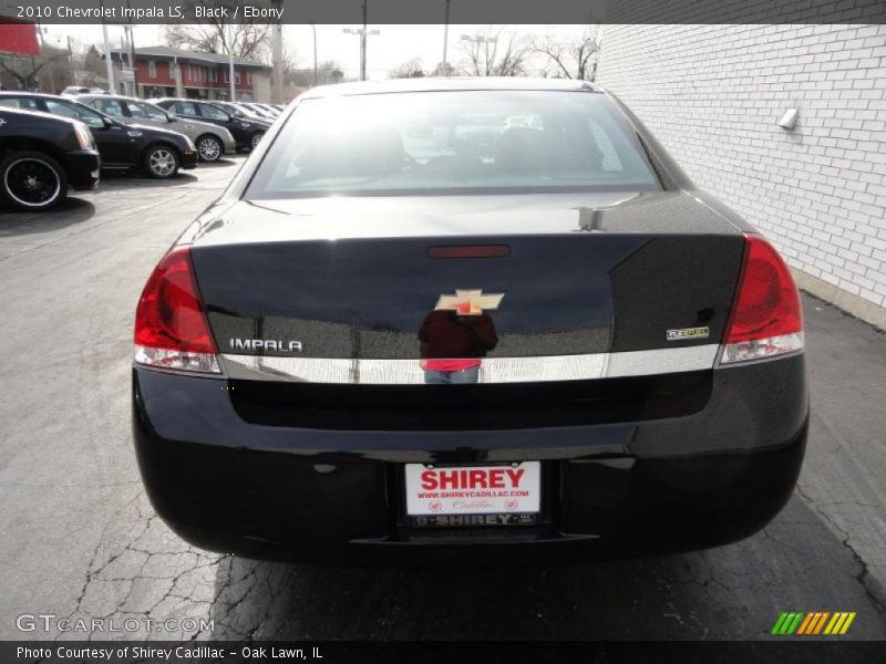 Black / Ebony 2010 Chevrolet Impala LS