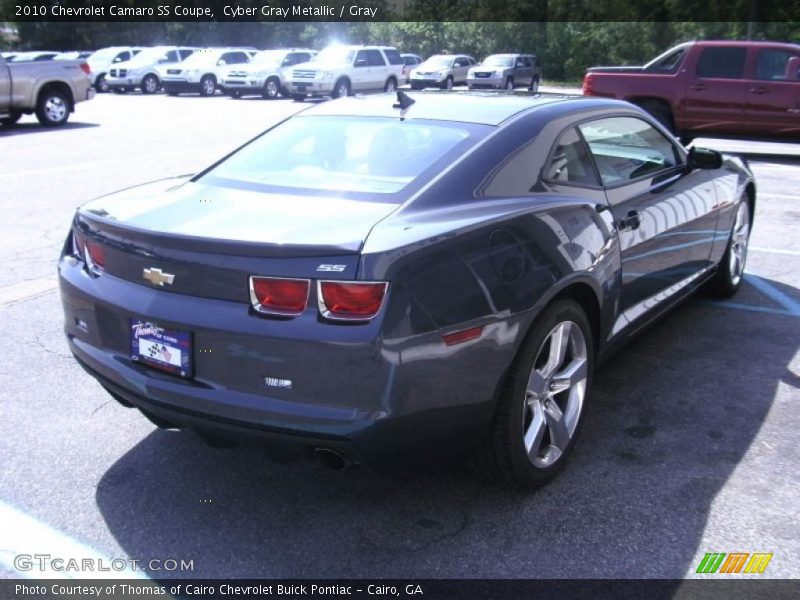 Cyber Gray Metallic / Gray 2010 Chevrolet Camaro SS Coupe